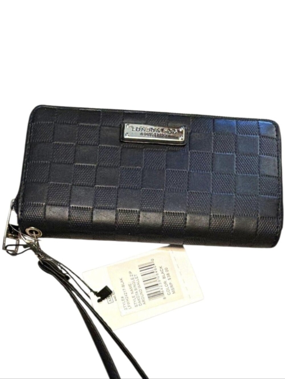 London Fog Bags 100th Anniversary Dakota Single Zip Wallet